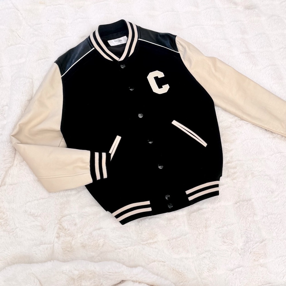 Celine Wool Teddy Jacket